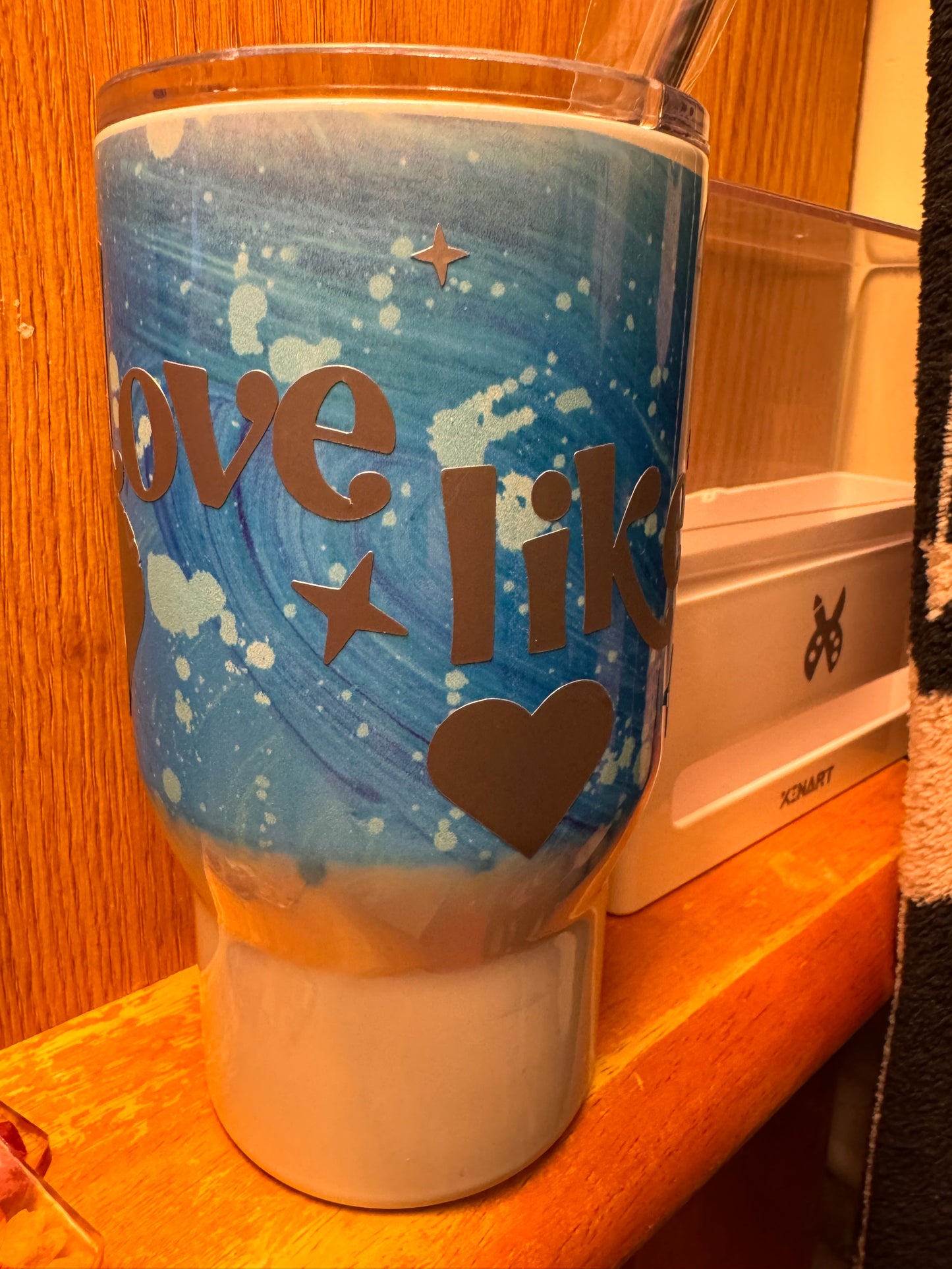 Love like Jesus tumbler