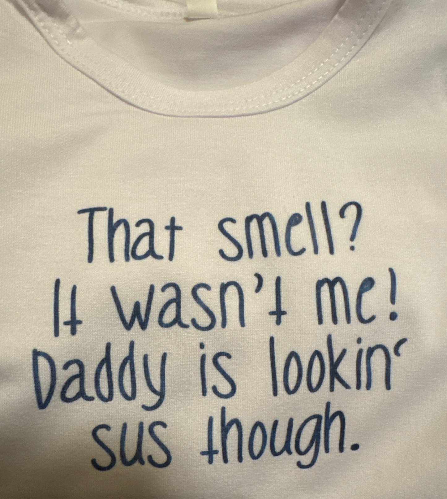 That Smell…. Baby onesie