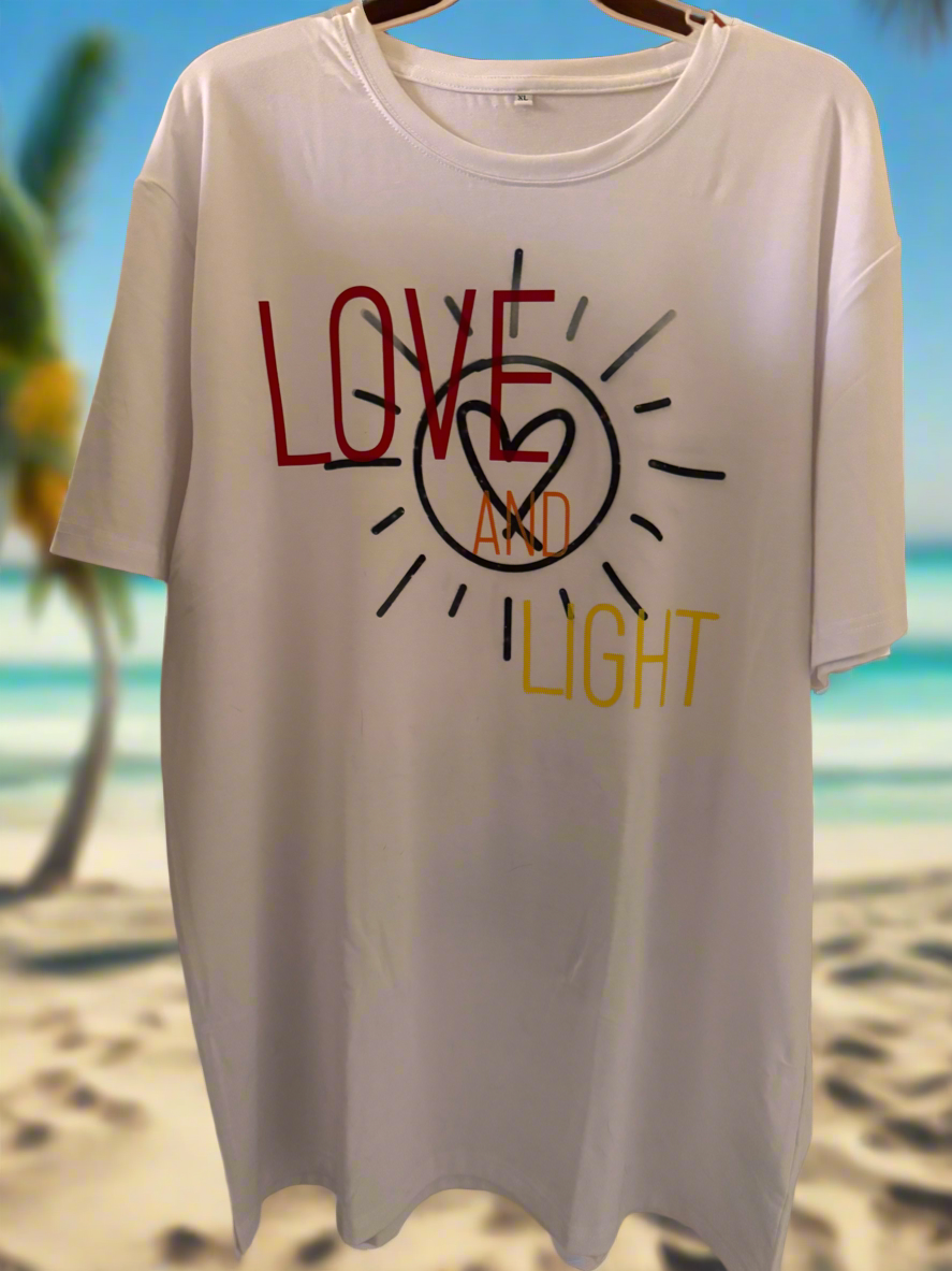 Love and Light Mens shirt XL