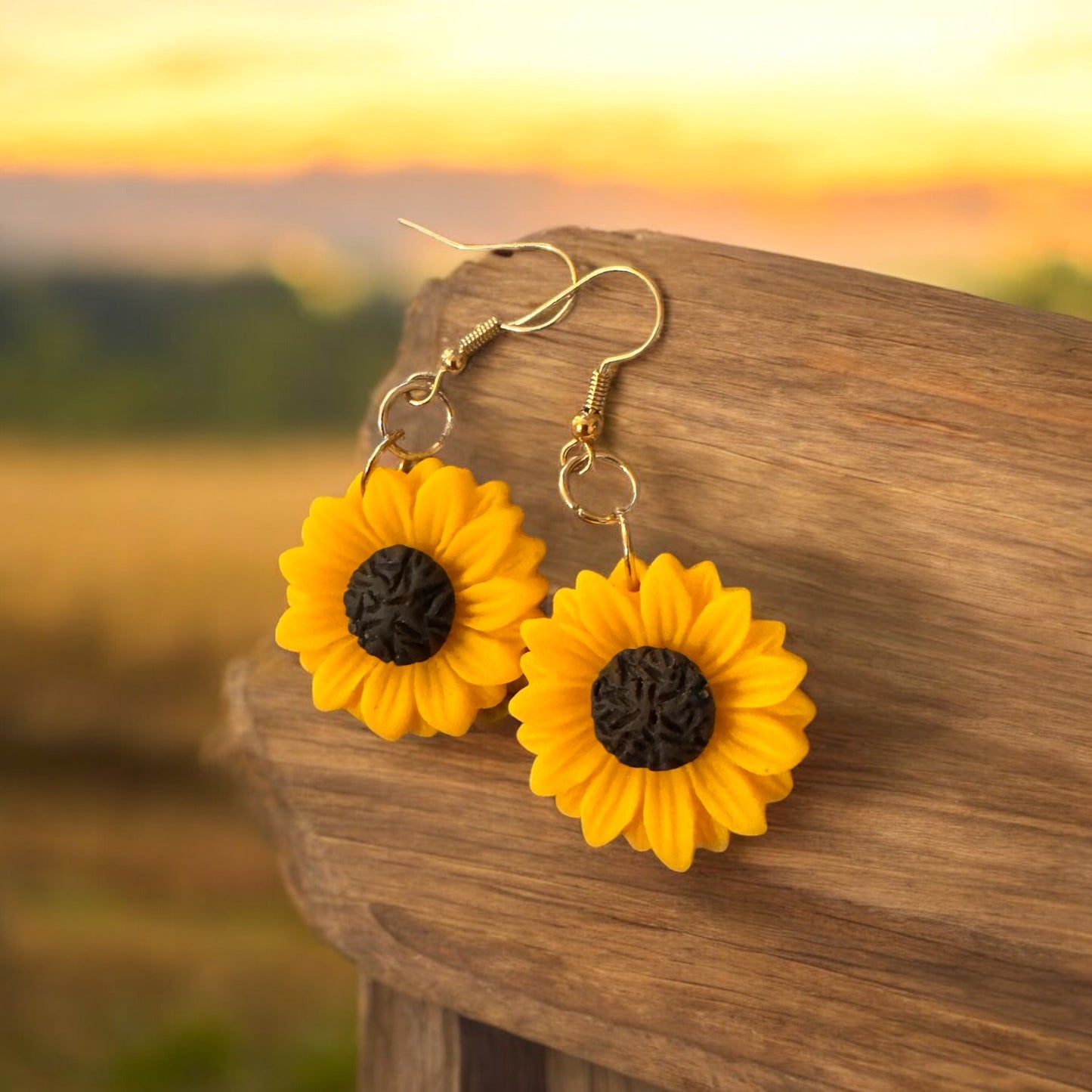 Sunflower Earrings